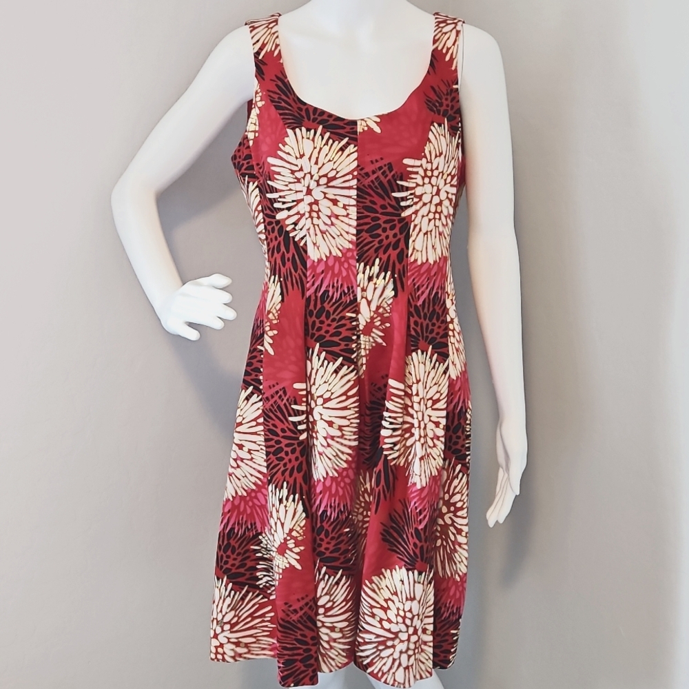 NTW red floral dress